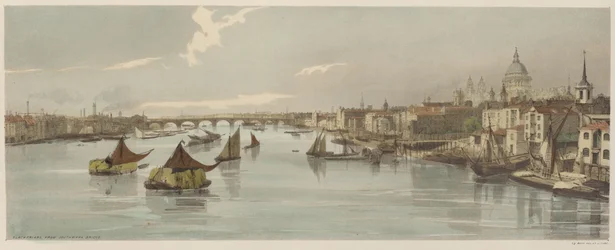 Londres como ela é: Blackfriars, de Southwark Bridge