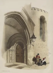 Londres como ela é: entrada, igreja do templo