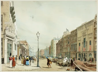 Piccadilly, Looking Towards the City, placa dezessete de Original Views of London as It Is
