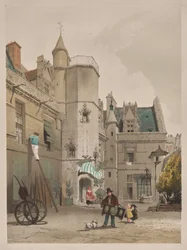 Arquitetura pitoresca em Paris, Ghent, Antuérpia, Rouen: Hôtel Cluny, Paris