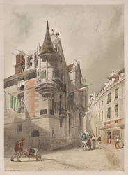 Arquitetura pitoresca em Paris, Ghent, Antuérpia, Rouen: Hotel de Sens, Paris