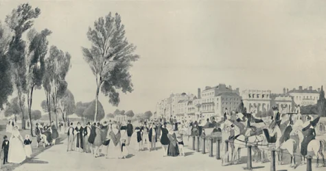 Sociedade em Hyde Park, 1842, 1920