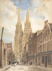 Vista de Bayeux, 1832.