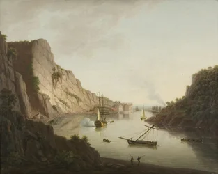 Vista das rochas de São Vicente e Hotwells (óleo sobre tela)