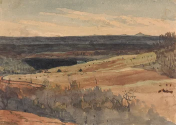 Rolling Fields, Montanhas à Distância