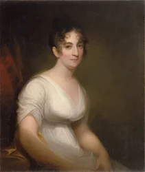"" Sally Etting "" Jovem Mulher na Pintura Romana de Moda por Thomas Sully