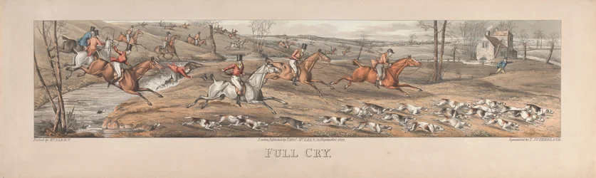 Um conjunto de quatro: Choro completo. Londres, pub. por Thos. McLean, 1824