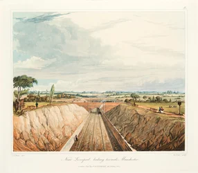 "Perto de Liverpool, olhando para Manchester", 1831