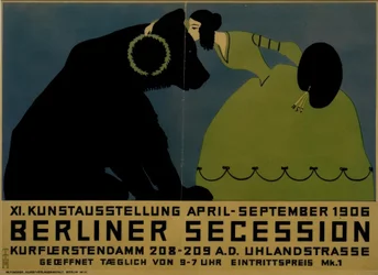 Secessão de Berlim 1906 - T. Heine - Poster, 1906