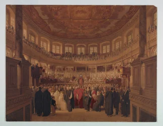Desenho, Encaenia no Sheldonia, 1814