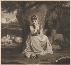 Sra. Frances Ann Crewe como St. Genevieve