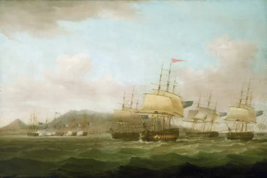 Tomada de Saint Paul, perto da ilha de Bourbon (atual ilha da Reunião) pela frota britânica, a 21 de setembro
