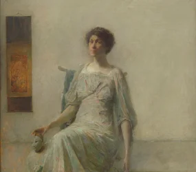 Senhora com uma máscara, 1911