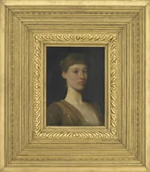 Retrato de uma jovem garota, 1888