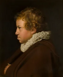 Retrato de um menino dito ser Hugo Grotius, c.1616-67 (óleo no painel)