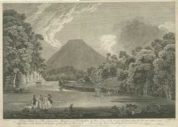 Dovedale - Thorpe Cloud: gravura, nd [c 1766] (impressão)