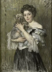 Mary Catherine Josephine Jordan (1866-1948). Esposa do pintor George Hendrik Breitner
