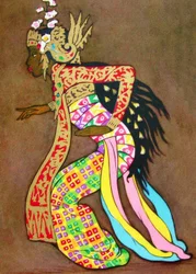 Dançarina clássica balinesa