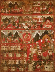 Thanka (seda pintada)