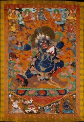 Yamantaka, destruidor do deus da morte, c. 1700-30