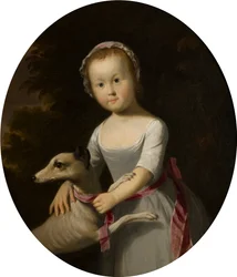 Retrato de Charlotte Bridgeman em criança (1800-1877), c.1805-15 (óleo sobre tela)