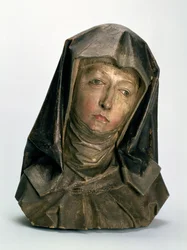 Chefe de St. Anne, 1500-10 (madeira pintada)