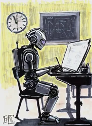 Aprendizagem dos alunos com robôs