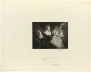 Duquesa de Devonshire e criança, de Old English Masters
