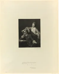 Garrick e sua esposa, de Old English Masters