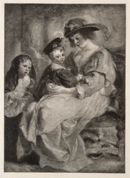 Helen Fourment e seus filhos, 1894.