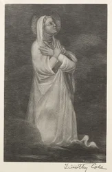 Velhos mestres italianos: Figura da Virgem, 1888-1892.