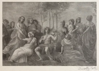 Velhos mestres italianos: Parnassus, 1888-1892.