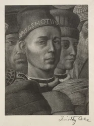 Velhos mestres italianos: Retrato de Benozzo Gozzoli, 1888-1892.