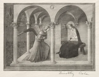 Velhos mestres italianos: a Anunciação, 1888-1892.