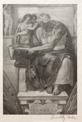 Velhos mestres italianos: A Sibila Cumaean, 1888-1892.