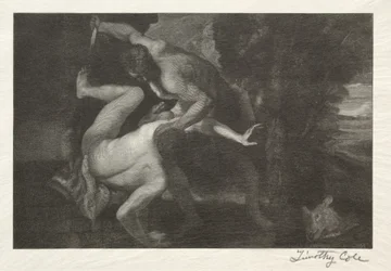 Velhos mestres italianos: A morte de Abel, 1892.