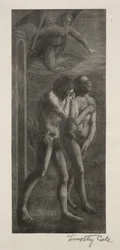 Velhos mestres italianos: a expulsão do paraíso, 1888.