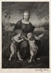 Velhos mestres italianos: A Madona do Pintassilgo, 1888-1892.