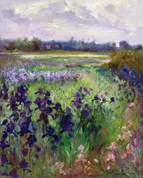 Através de Great Green, Burgate