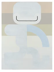 Rapaz da neve, 2018 (látex e esmalte sobre tela)