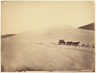 [Colinas de Areia do Deserto, perto de Sink of Carson, Nevada]