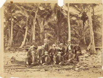[Capitão-de-Fragata Thomas O. Slefridge e membros da Expedição Darién, Istmo de Darién (Panamá)