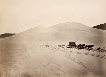 Dunas de areia, deserto de Carson, Nevada