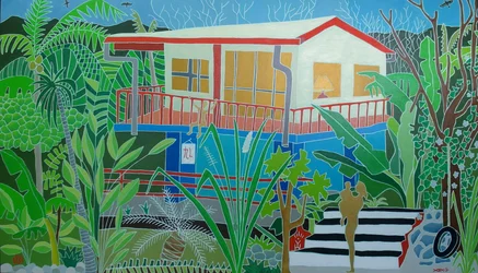 Família é ouro, 2016, óleo sobre tela