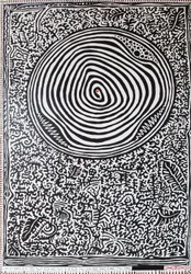Amor na selva, 2012, óleo sobre madeira
