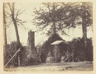 Arquitetura do acampamento, Brandy Station, Virgínia
