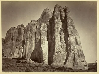 O lado sul de Inscription Rock