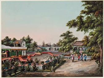 Jardim de Howqua, Honam