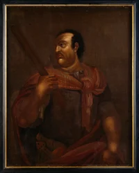 Aulus Vitellius (óleo sobre tela)