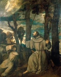 São Francisco recebendo estigmas